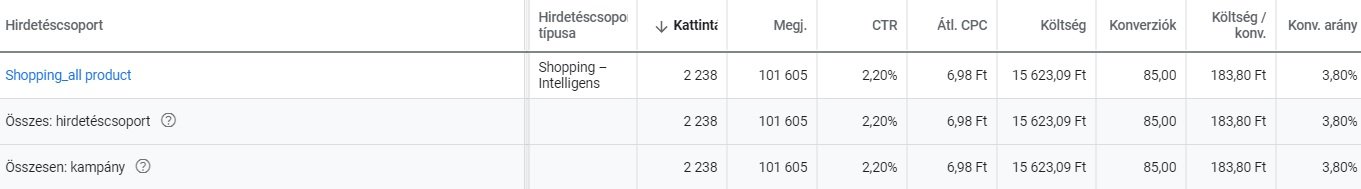 #1 Webáruház marketing sikertörténetek és tippek Neked: a Shopping kampányokról #1 Webáruház marketing sikertörténetek és tippek Neked: a Shopping kampányokról