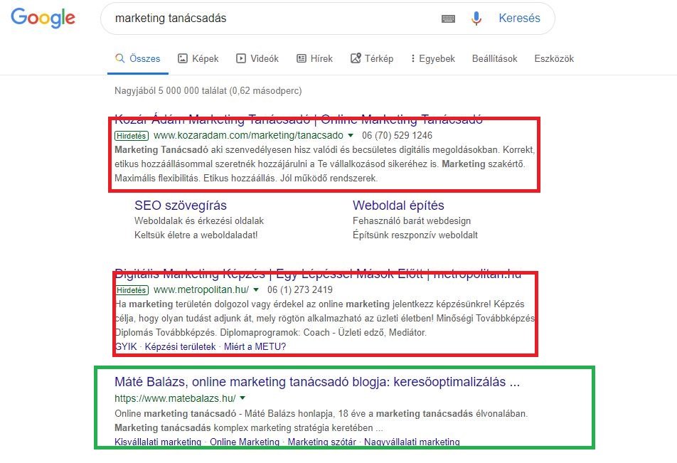 Hogyan lesz (lehet) első a weboldalam a Google-ben? 