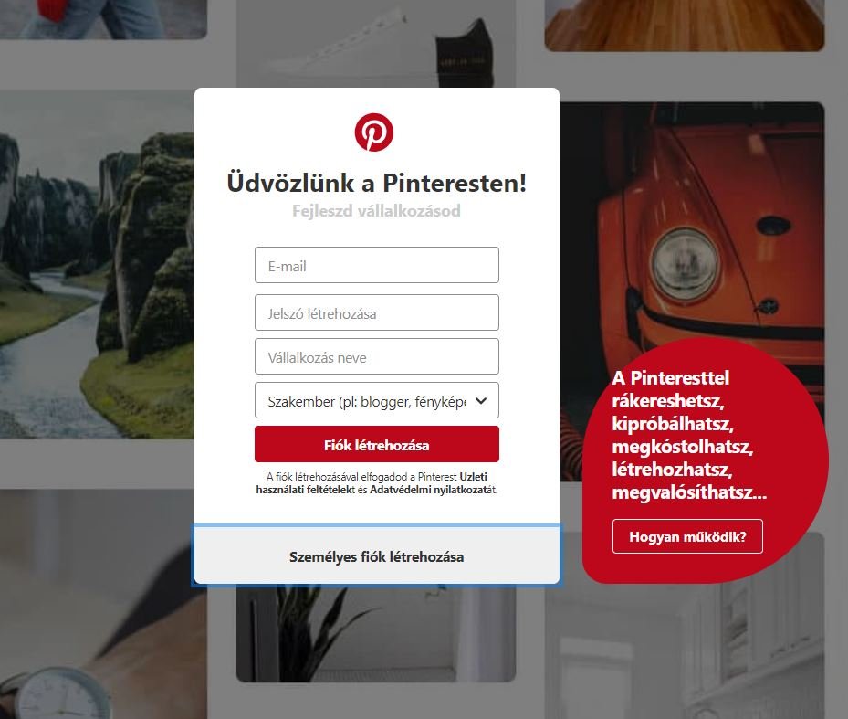 Marketing a Pinteresten: Egy üzleti profil létrehozása és felvirágoztatása