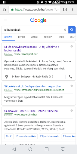 Miért nem vettem online sí bukósisakot?