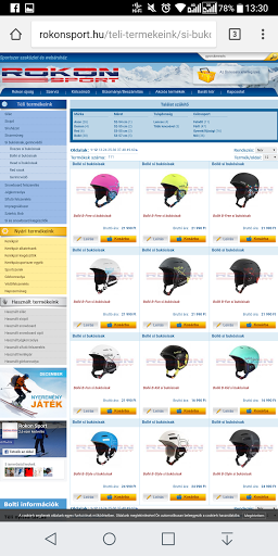 Miért nem vettem online sí bukósisakot?