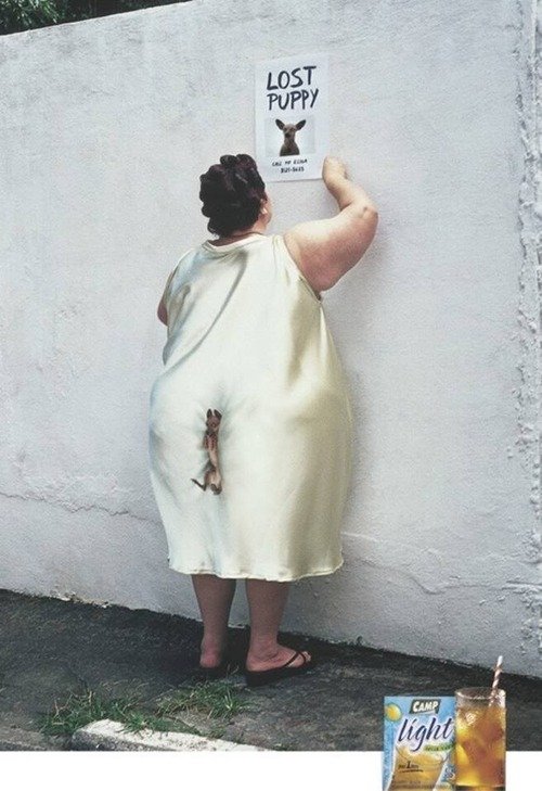 Kreatív, vicces reklámok képekben 