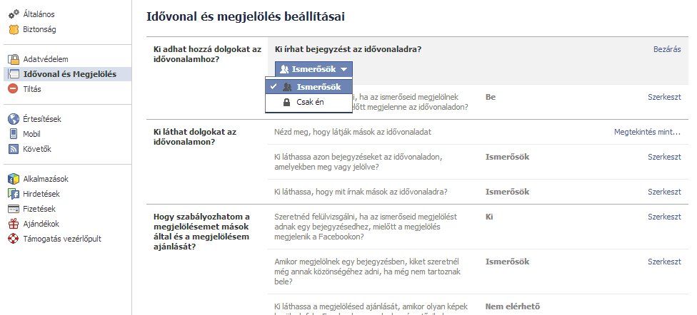Legyél biztonságban a Facebookon – gyakorlati adatvédelmi beállítási tanácsok Neked! 1. rész Legyél biztonságban a Facebookon – gyakorlati adatvédelmi beállítási tanácsok Neked! 1. rész