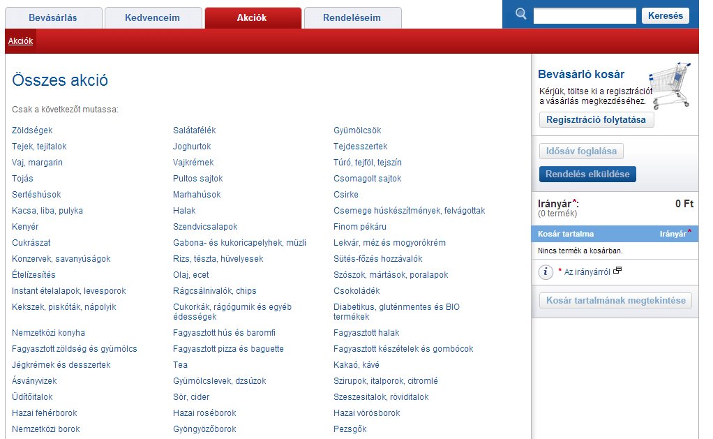 Webáruházat nyitott a Tesco, leteszteltük! Webáruházat nyitott a Tesco, leteszteltük!