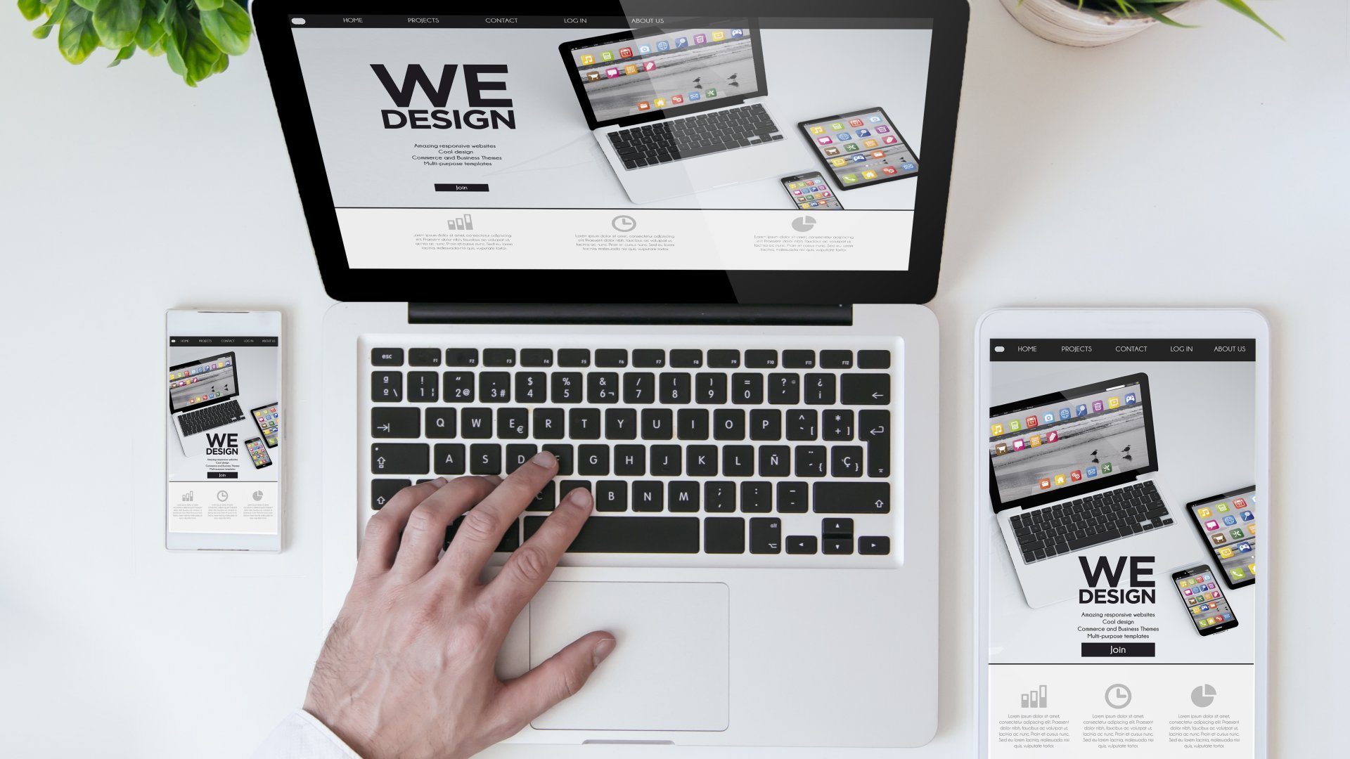 Webdesign trendek 2020