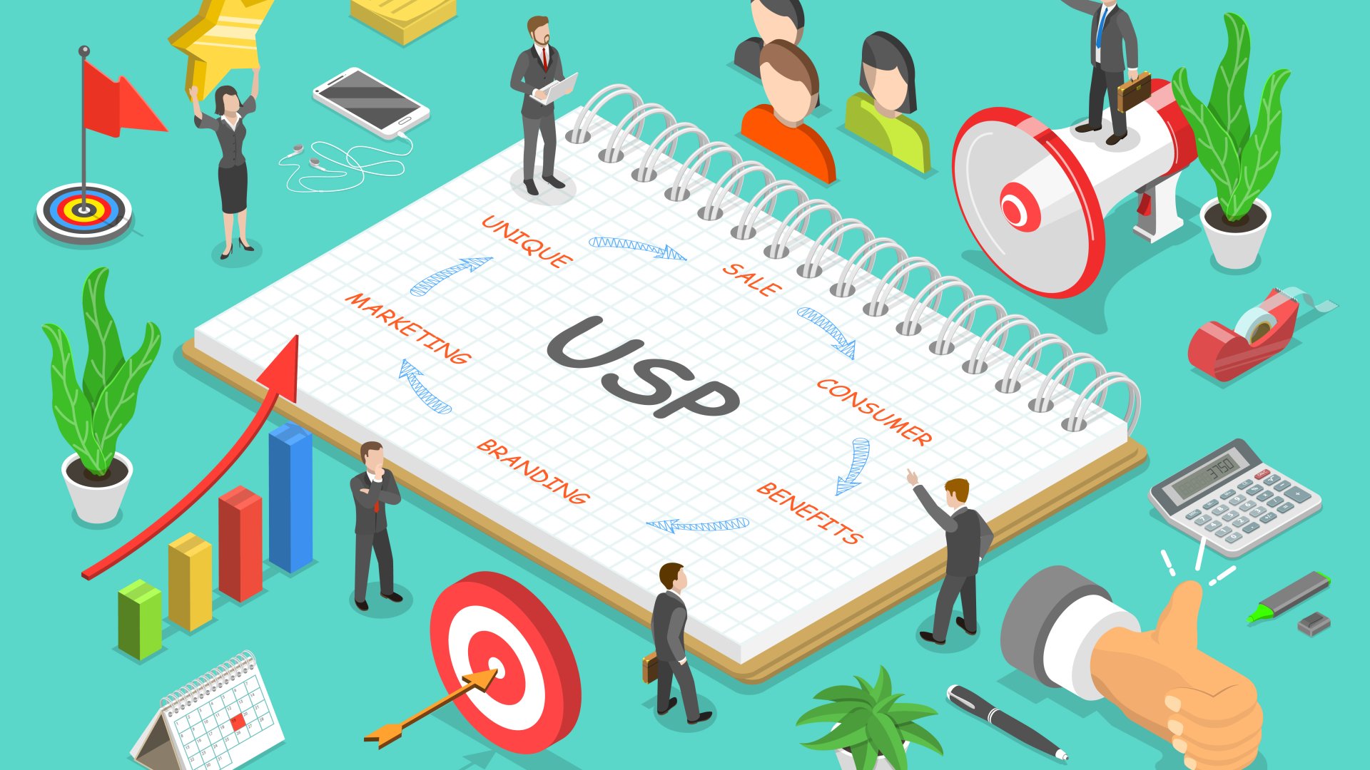 A B2B online marketing egyik legfontosabb eleme a megfelelő USP meghatározása és használata. Példákon keresztül mutatjuk, hogyan USP az online B2B marketingben: miért és hogyan alkalmazd