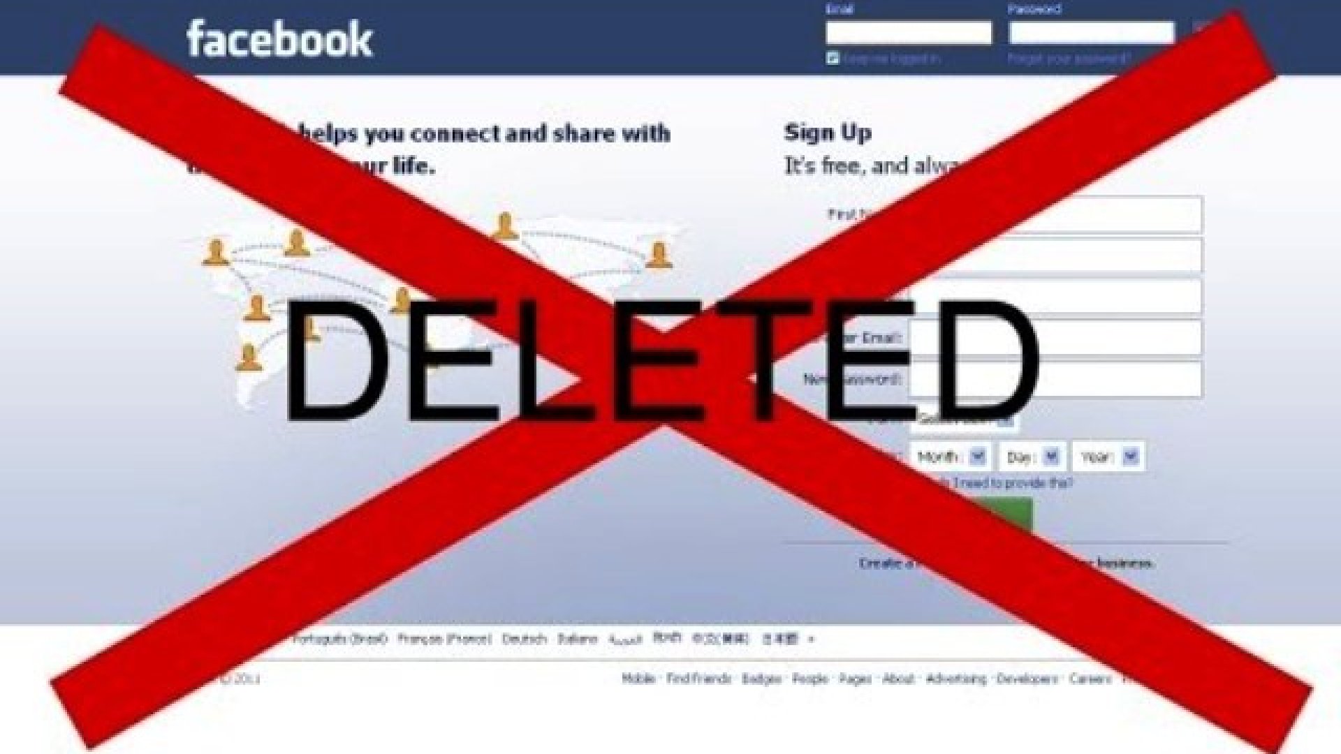 Hihetetlen, de a Facebook törli a felhasználókat! Hihetetlen, de a Facebook törli a felhasználókat!