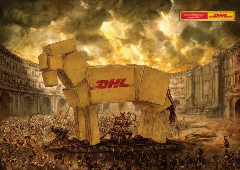 Egy zseniális gerilla kampány a DHL-től: reklámozzanak a konkurenciáim! Marketing tanácsadás. 